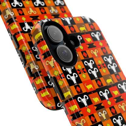 Tough Cases, Taurus, Zodiac v1, Shape Pattern