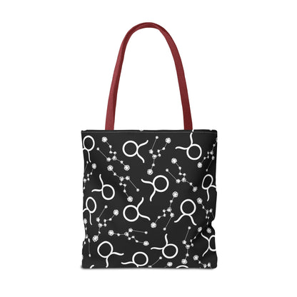 Tote Bag Taurus Zodiac sign AOP