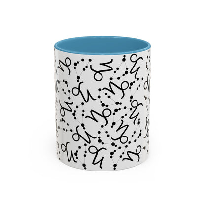 Accent Coffee Mug with the Capricorn sign (11, 15oz)