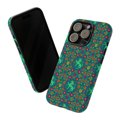Tough Cases, Leo, Zodiac v3, Flower Pattern