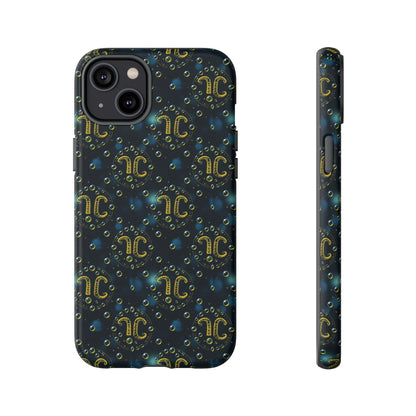 Tough Cases, Aquarius, Zodiac v2, Bubble Pattern