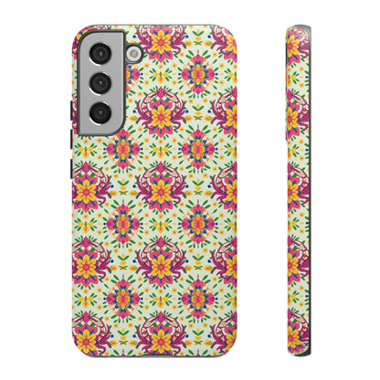 Tough Cases, Cancer, Zodiac v3, Flower Pattern