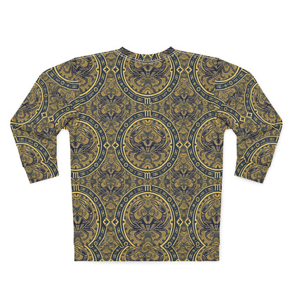 Unisex Sweatshirt, Zodiac Design, Pattern, Cancer, AOP
