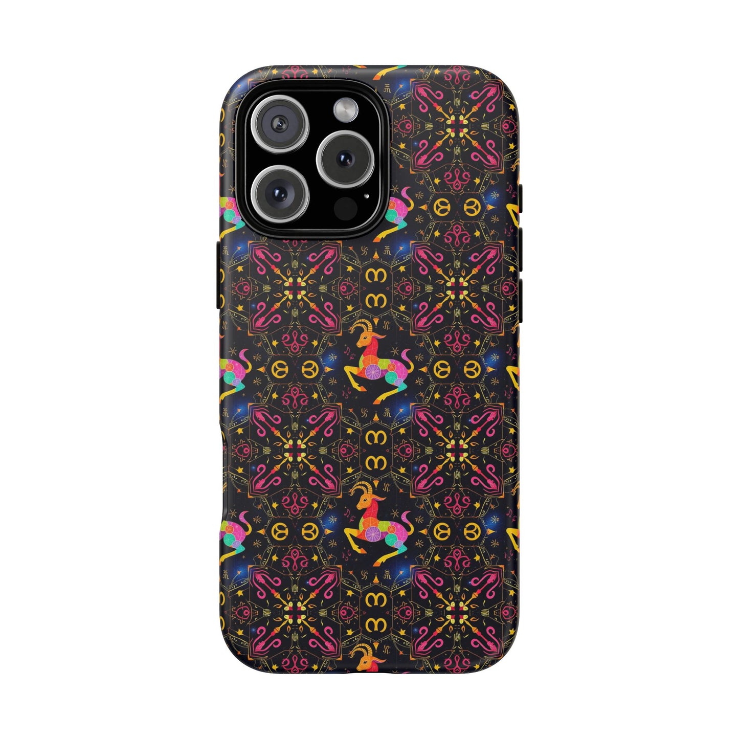 Tough Cases, Capricorn, Zodiac v2, Metal Pattern