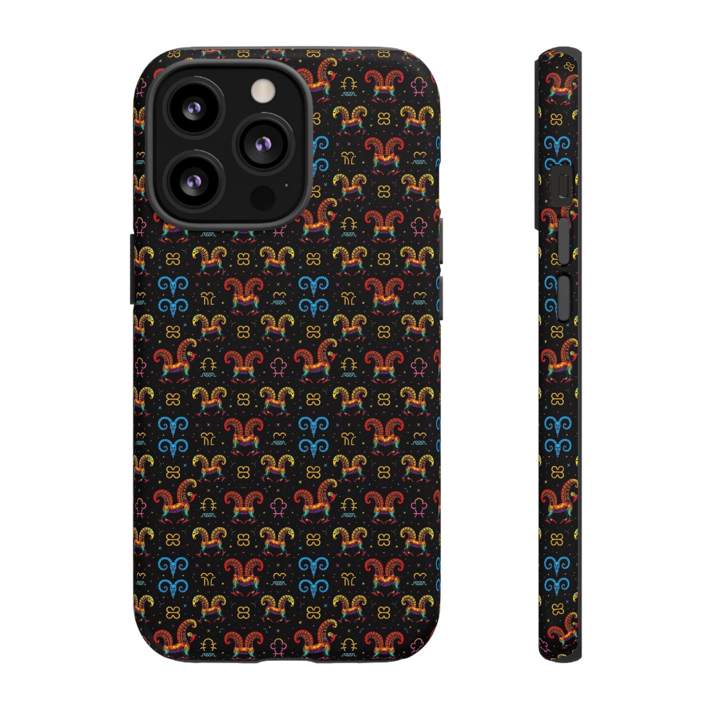 Tough Cases, Aries, Zodiac v1, Metal Pattern