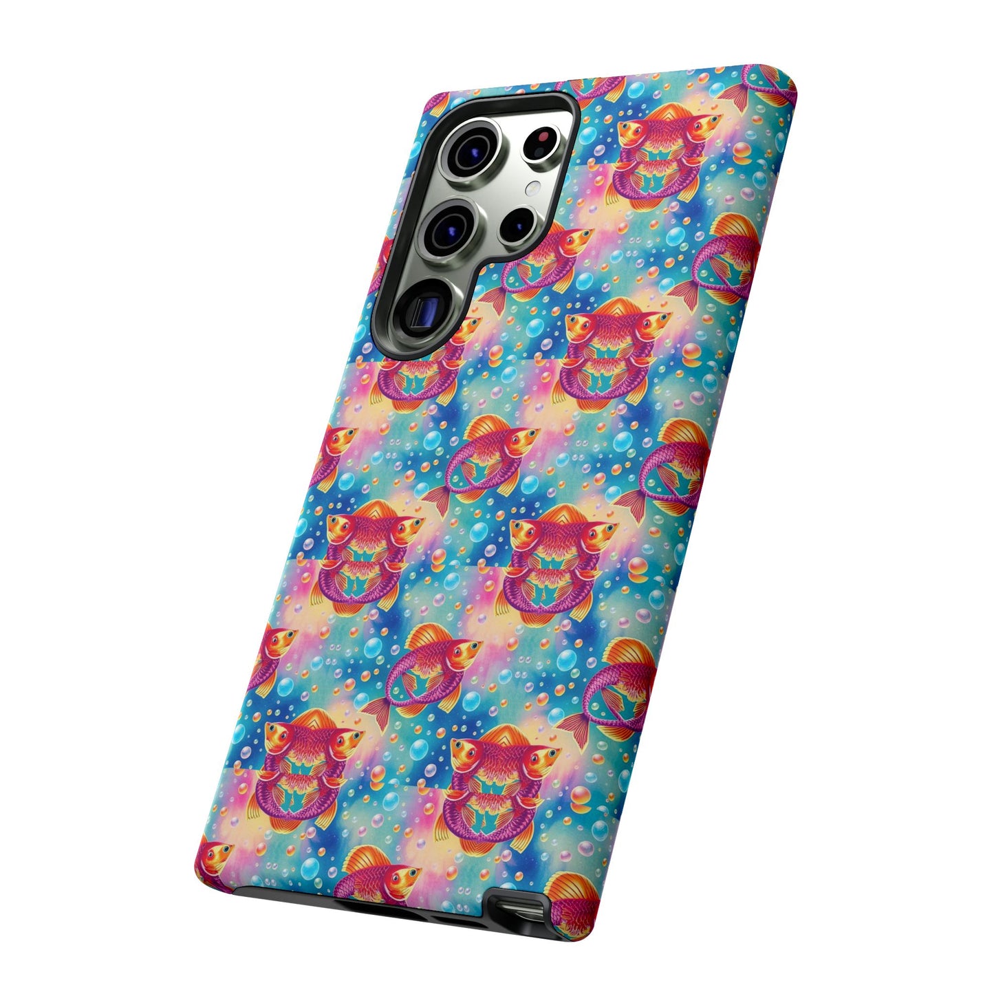 Tough Cases, Pisces, Zodiac v1, Bubble Pattern