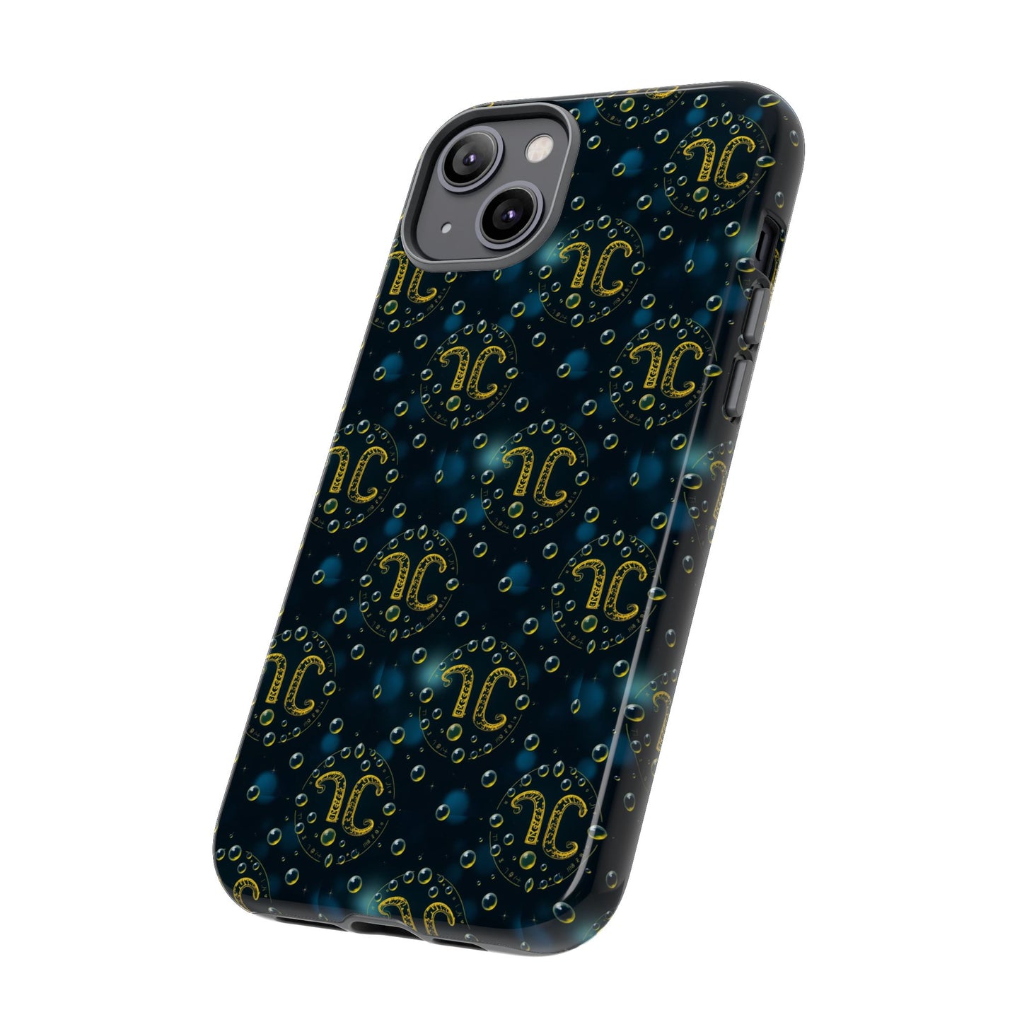 Tough Cases, Aquarius, Zodiac v2, Bubble Pattern