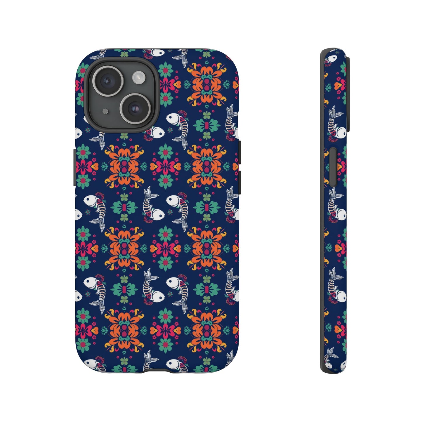 Tough Cases, Pisces, Zodiac, Flower Pattern