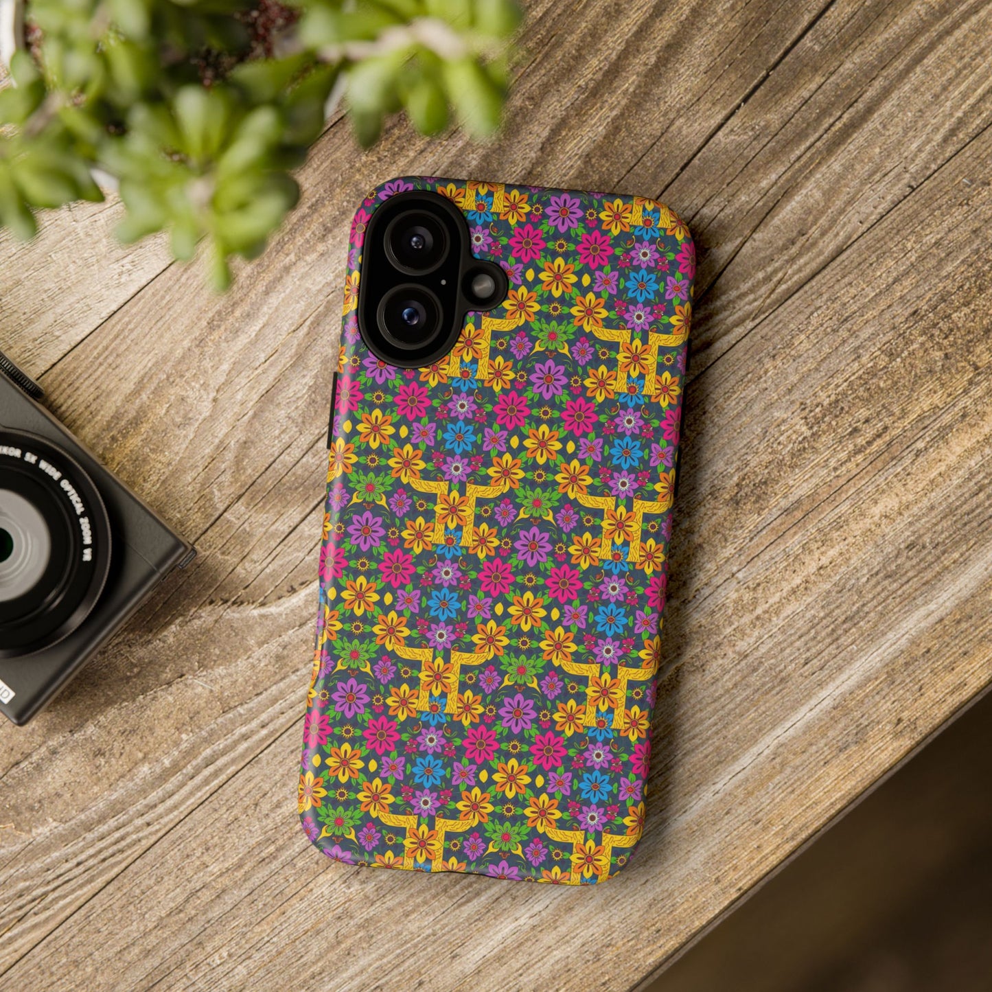 Tough Cases, Gemini, Zodiac v3, Flower Pattern