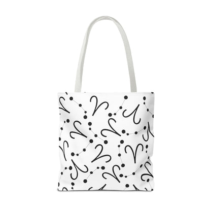Tote Bag Aries Zodiac sign AOP