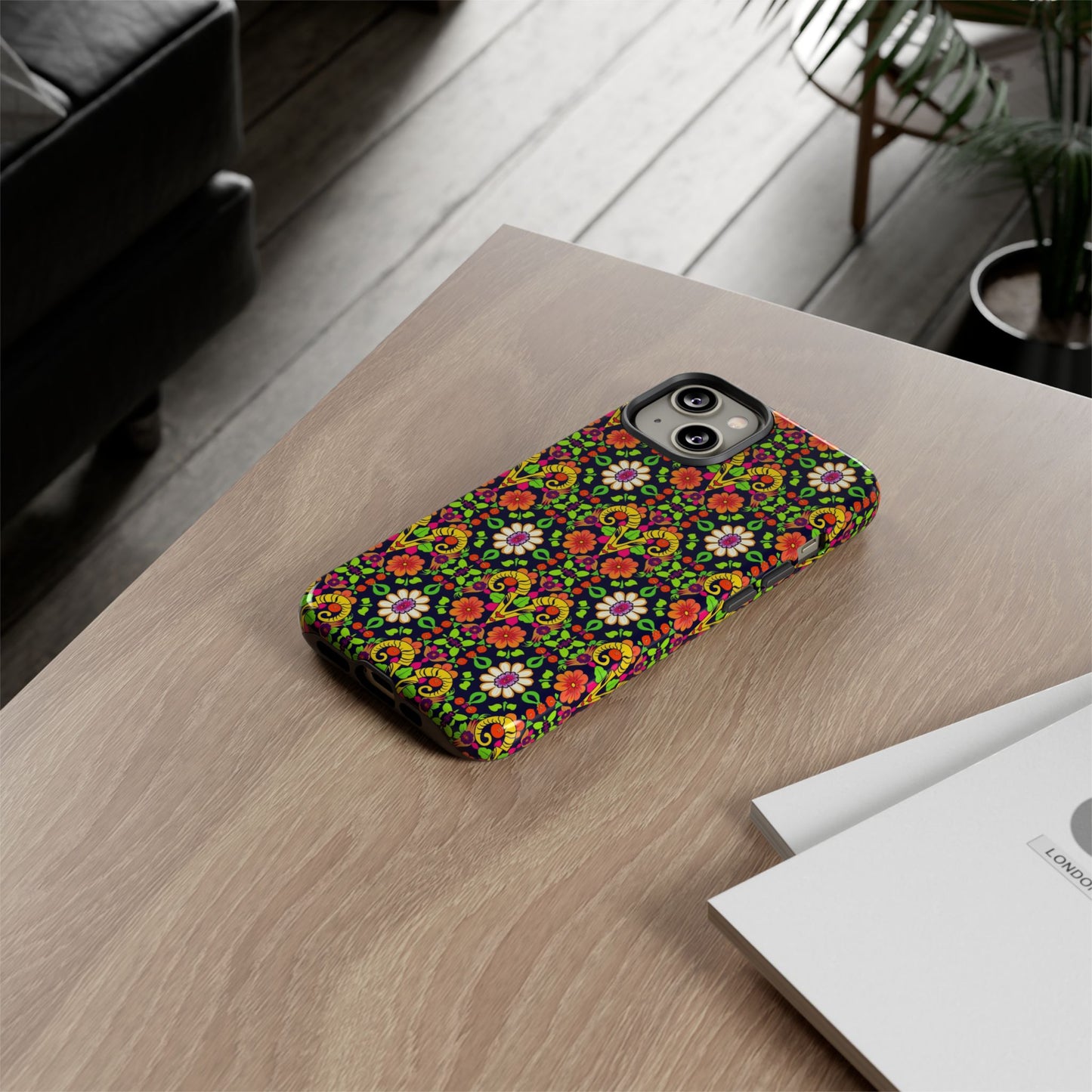 Tough Cases, Aries, Zodiac v4, Flower Pattern
