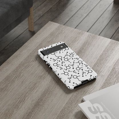 Tough Cases with the Taurus Zodiac sign for iPhone, Samsung Galaxy, and Google Pixel devices