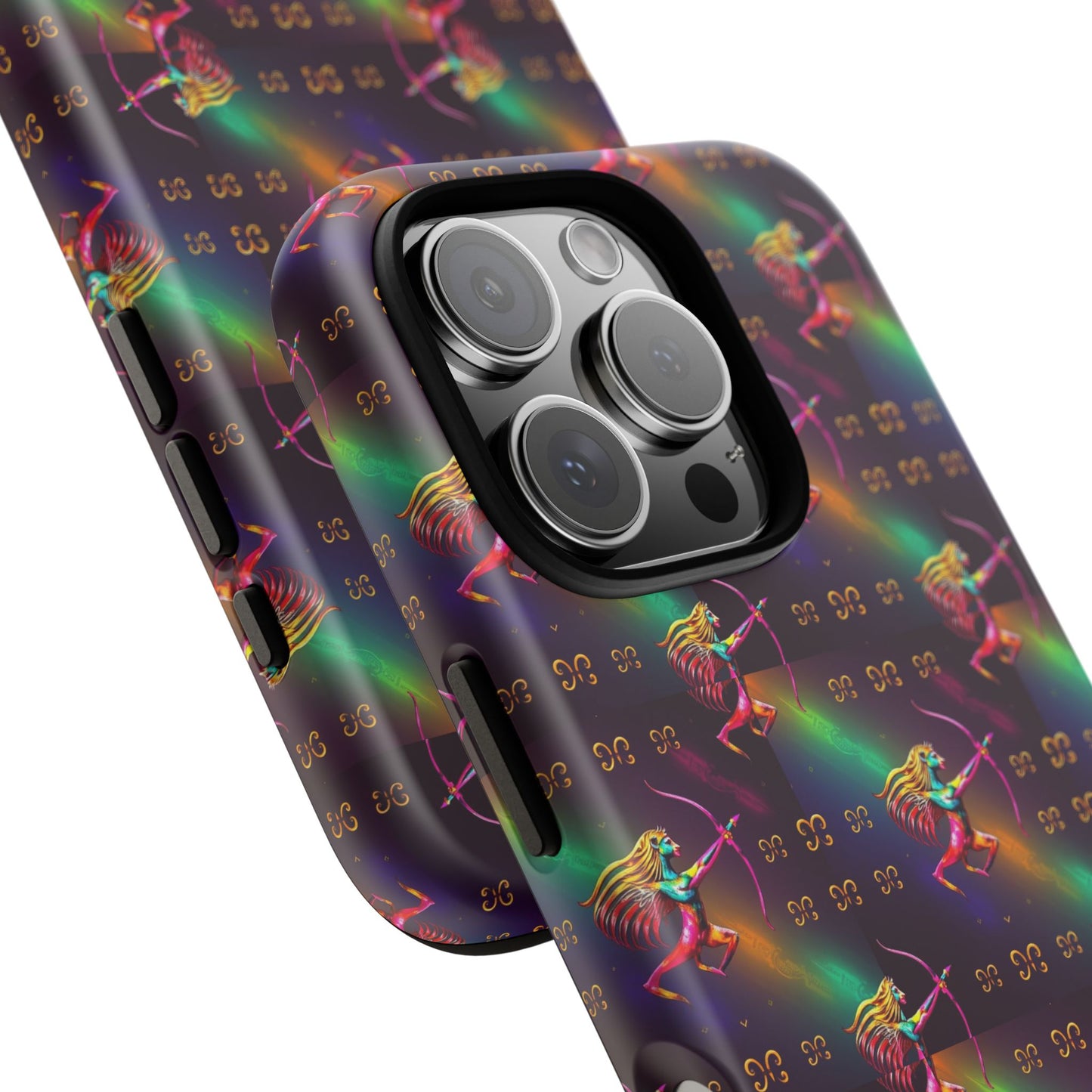 Tough Cases, Sagittarius, Zodiac v1, Metal Pattern
