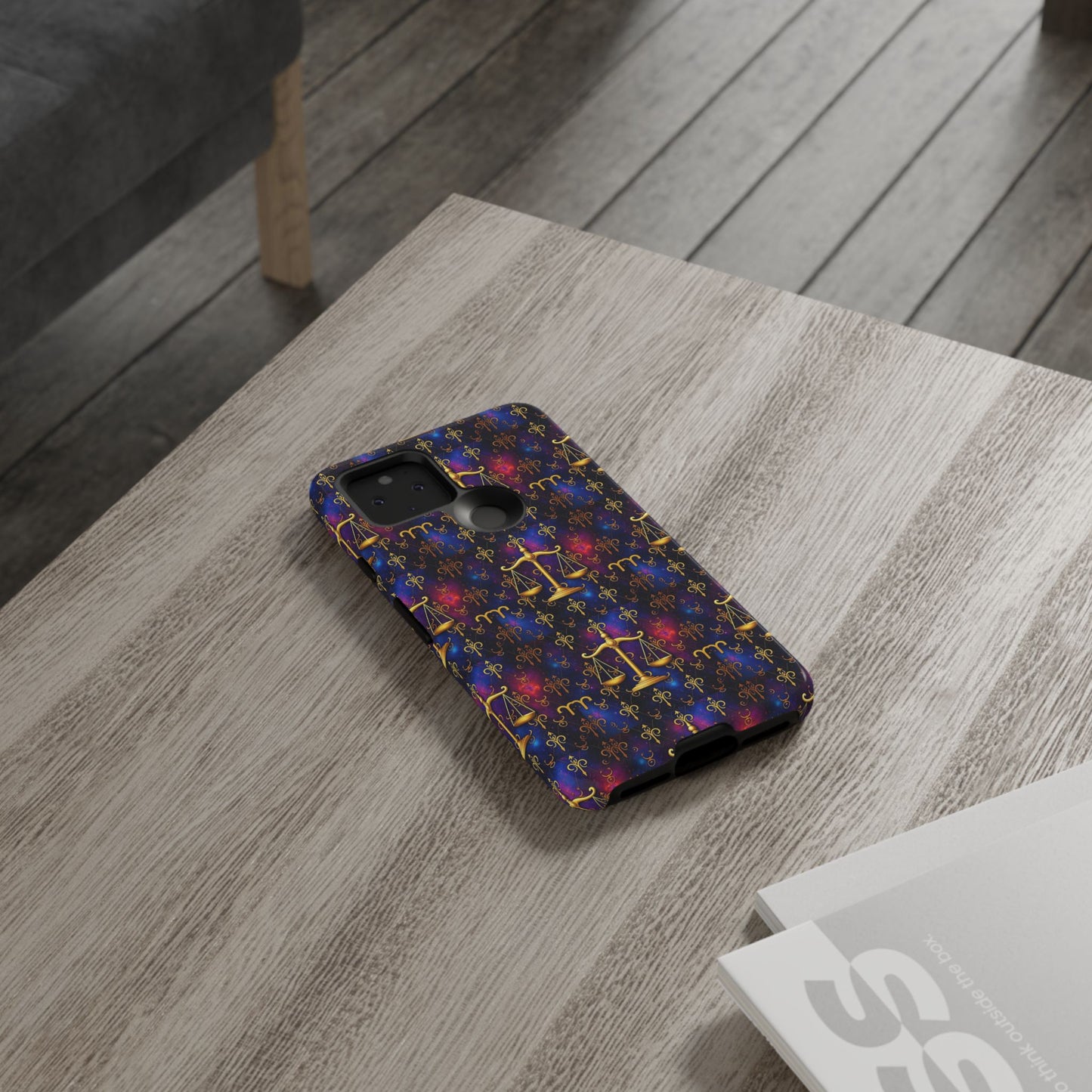 Tough Cases, Libra, Zodiac v2, Metal Pattern
