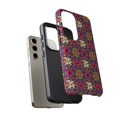 Tough Cases, Aquarius, Zodiac v1, Flower Pattern
