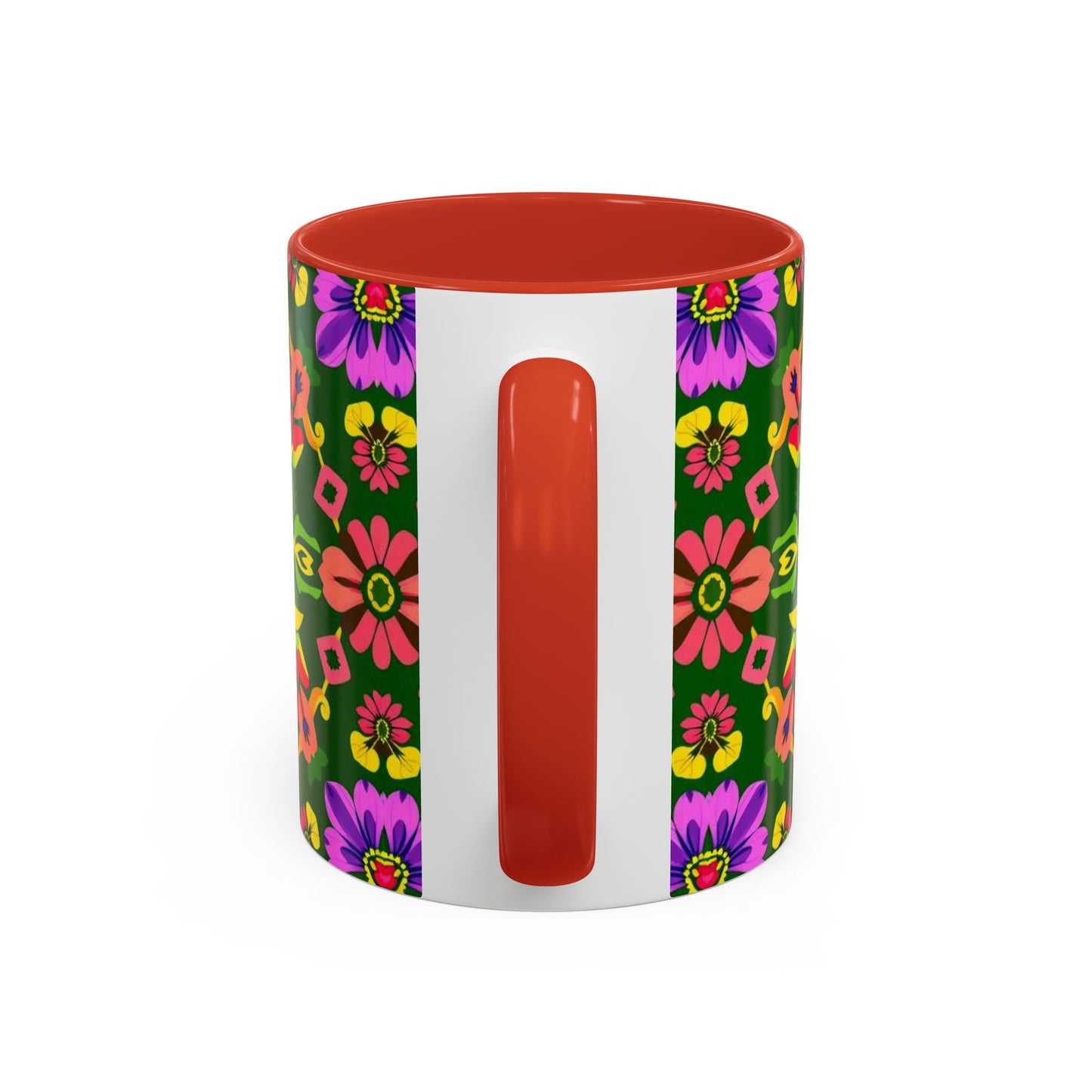 Accent Coffee Mug, Libra, Zodiac, Flower Pattern, (11, 15oz)