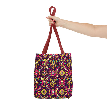 Tote Bag (AOP), Capricorn, Zodiac, Jewel Pattern