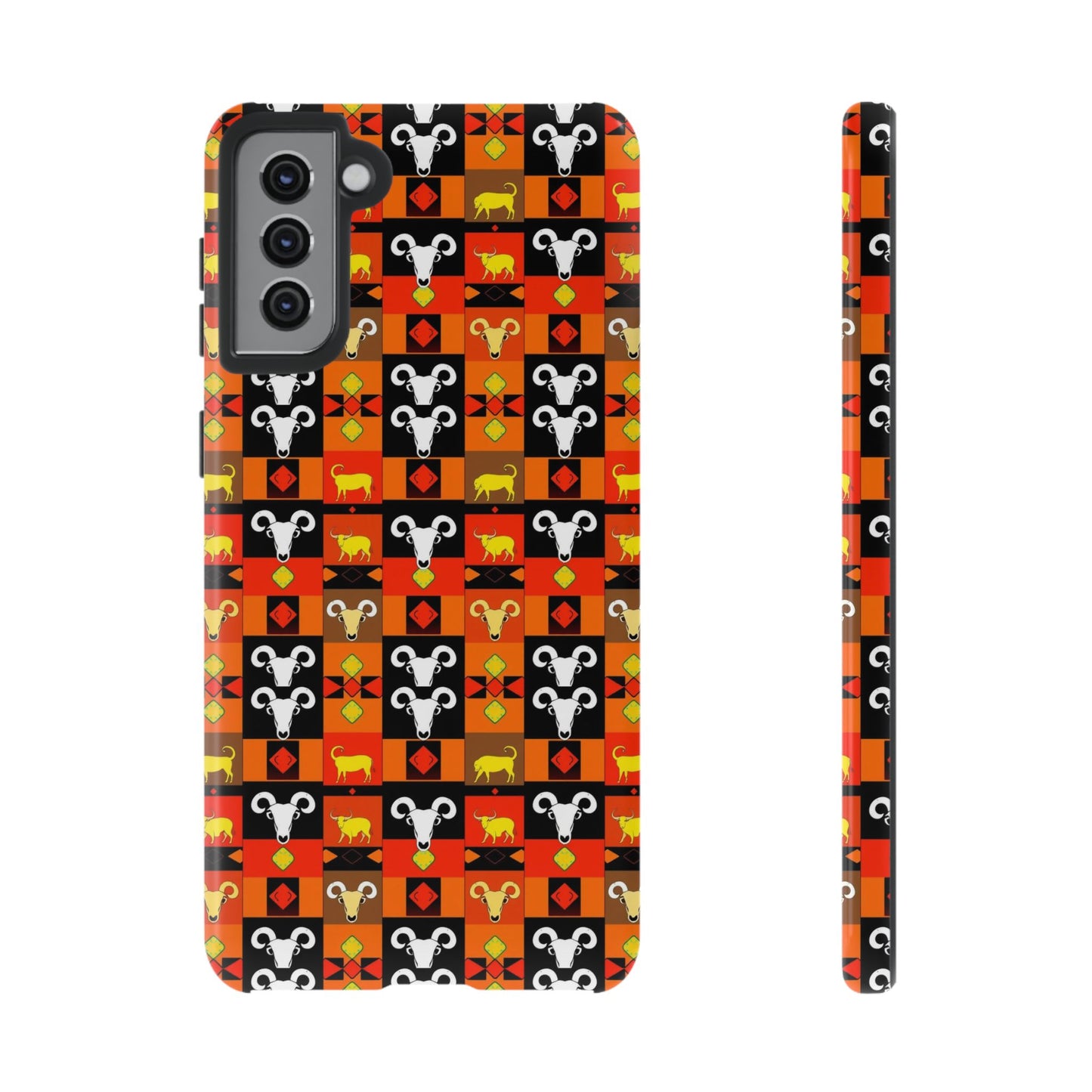Tough Cases, Taurus, Zodiac v1, Shape Pattern