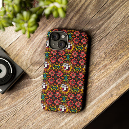 Tough Cases, Sagittarius, Zodiac v2, Flower Pattern