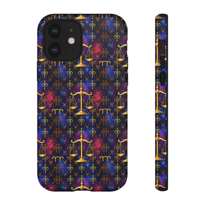 Tough Cases, Libra, Zodiac v2, Metal Pattern