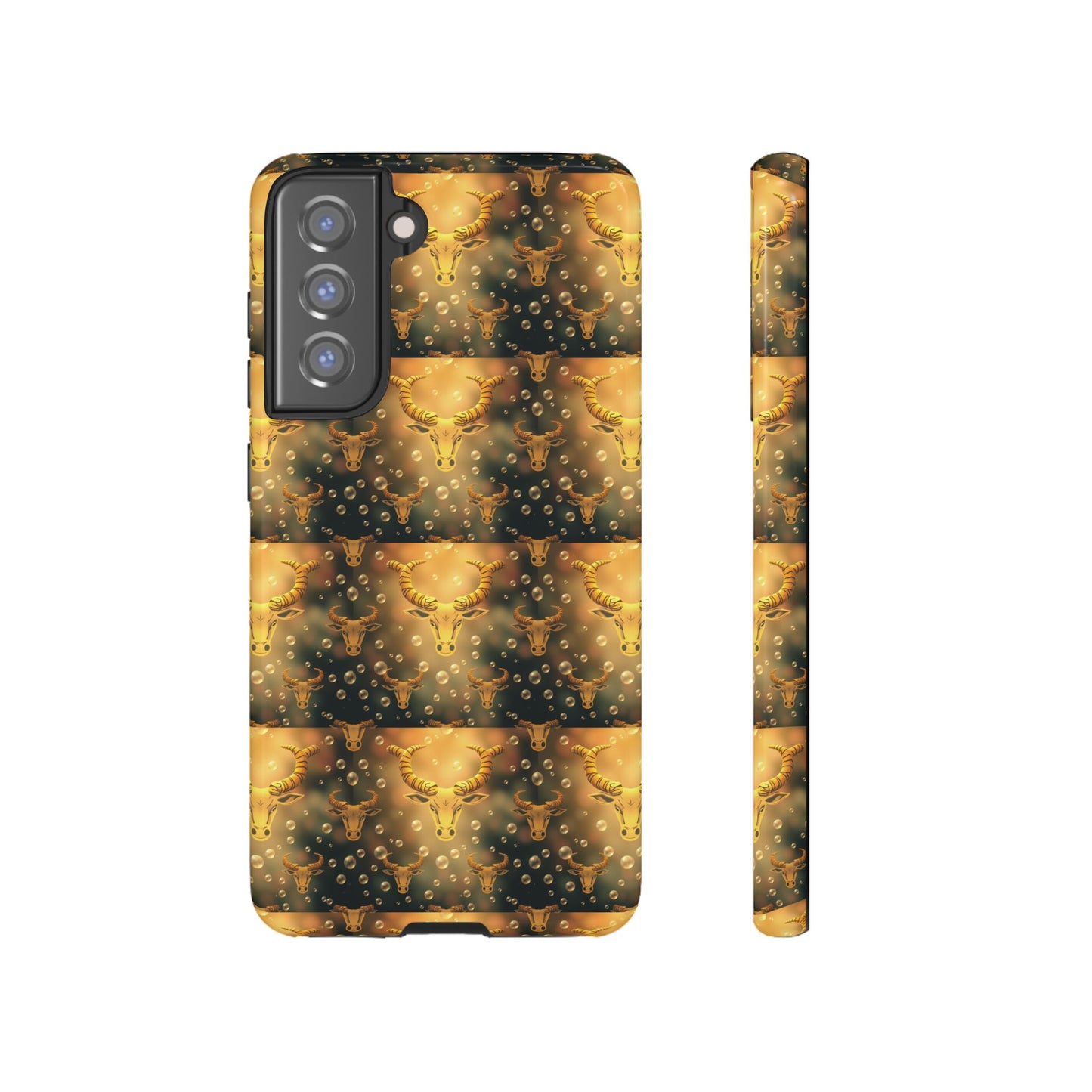 Tough Cases, Taurus, Zodiac v1, Bubble Pattern