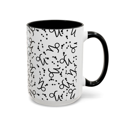 Accent Coffee Mug with the Capricorn sign (11, 15oz)