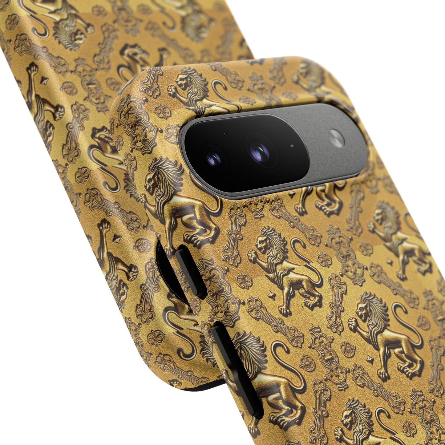 Tough Cases, Leo, Zodiac, Metal Pattern