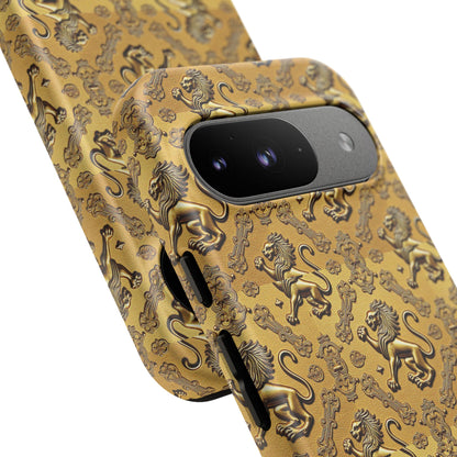 Tough Cases, Leo, Zodiac, Metal Pattern