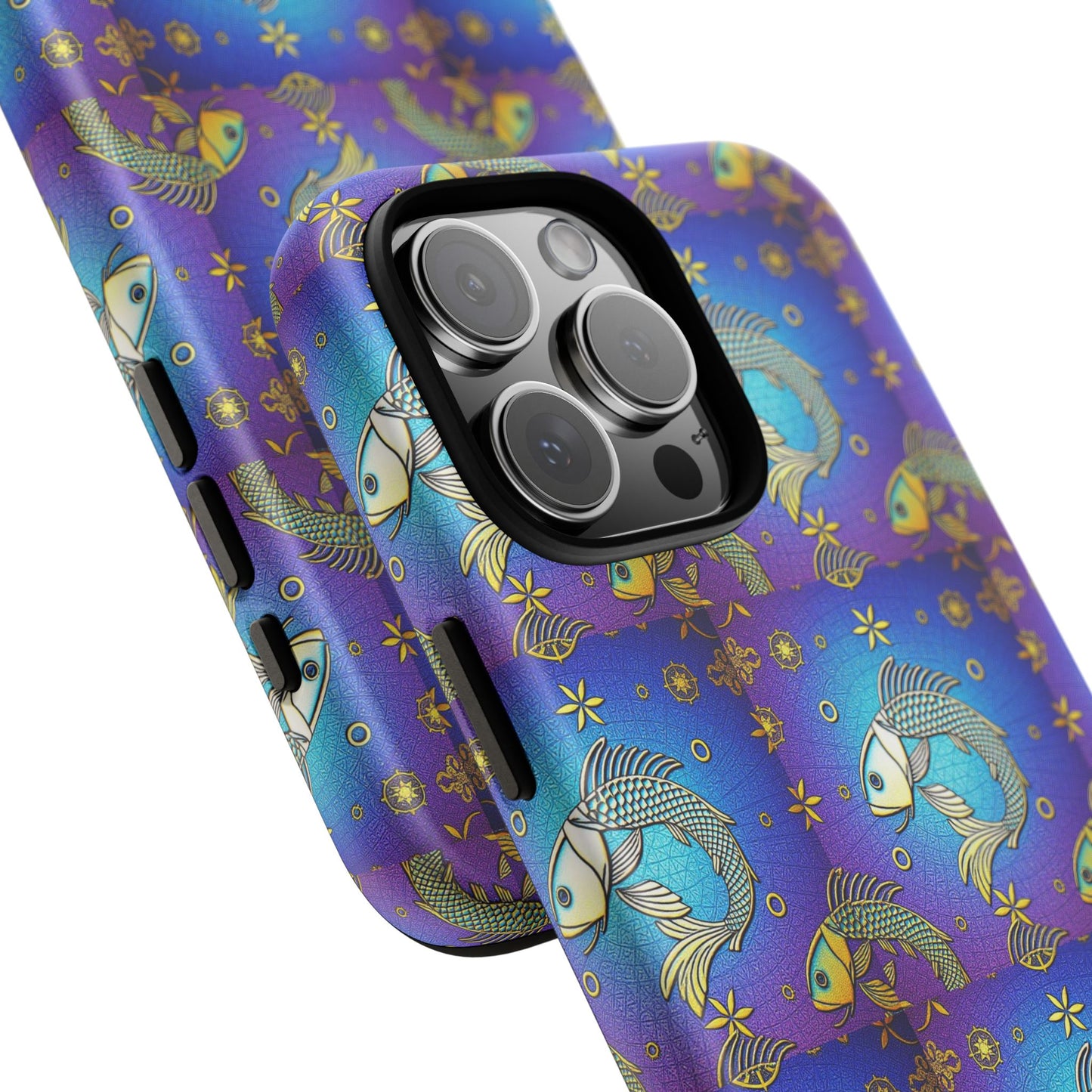 Tough Cases, Pisces, Zodiac v2, Metal Pattern