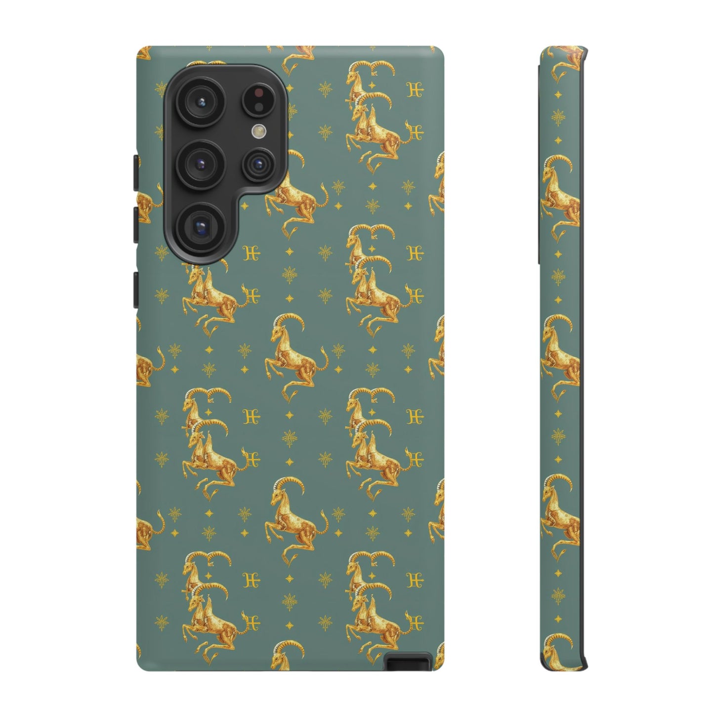 Tough Cases, Capricorn, Zodiac v1, Metal Pattern