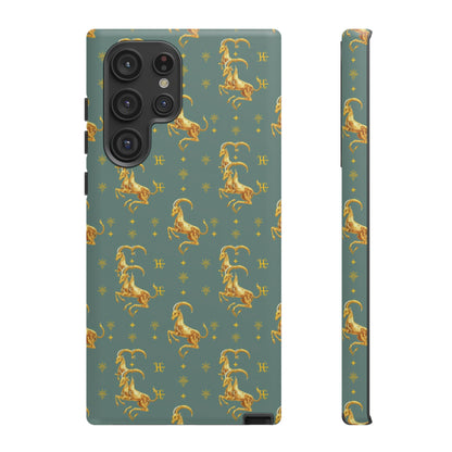Tough Cases, Capricorn, Zodiac v1, Metal Pattern