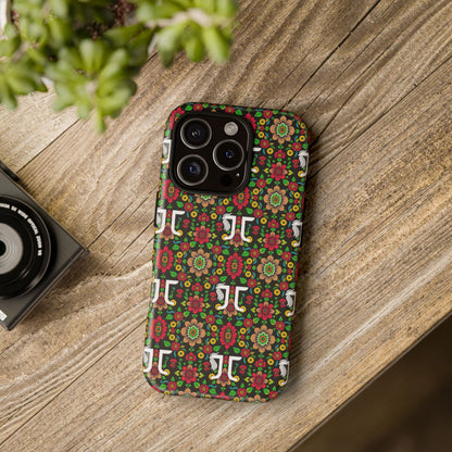 Tough Cases, Gemini, Zodiac v4, Flower Pattern