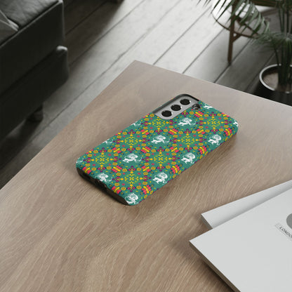 Tough Cases, Sagittarius, Zodiac, Flower Pattern