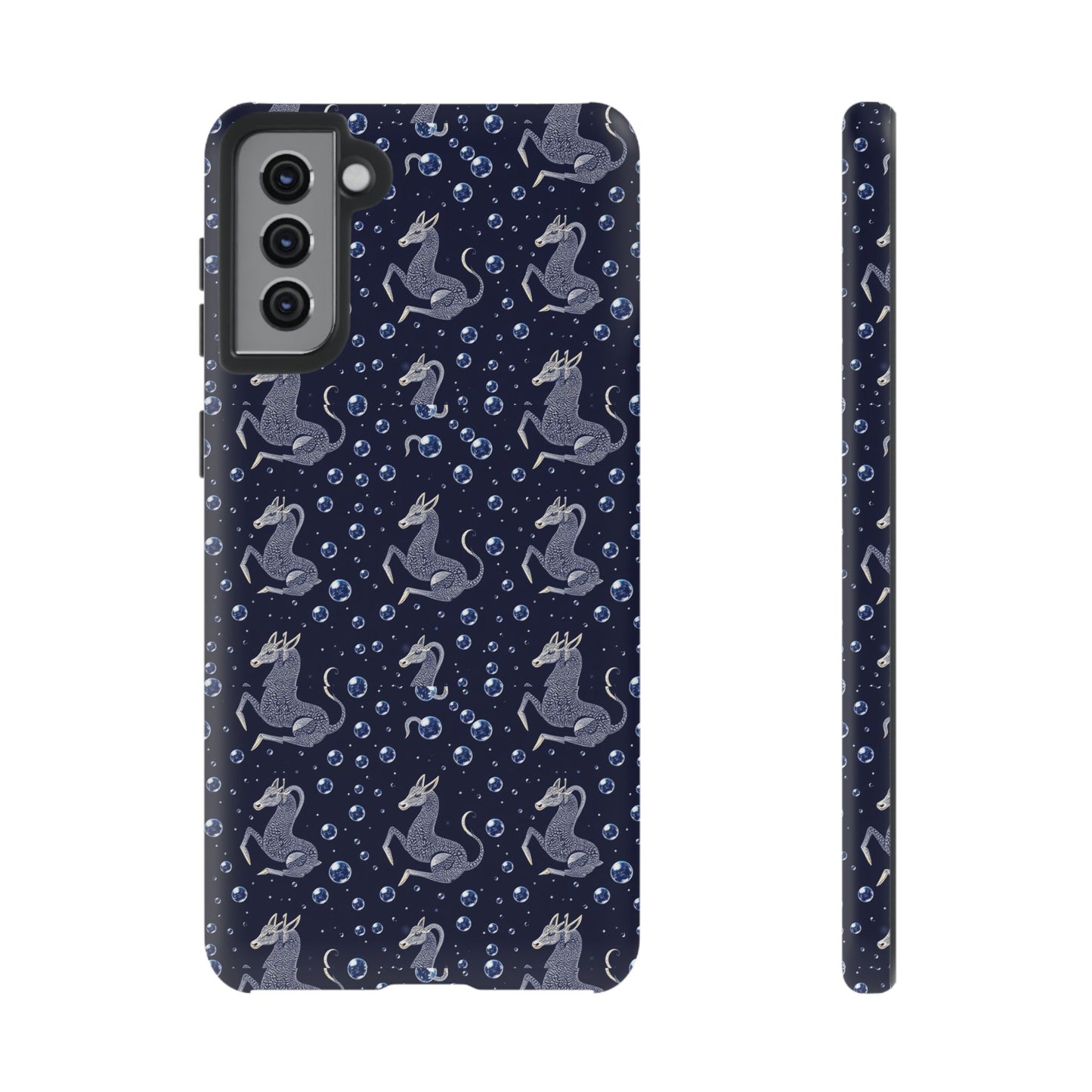 Tough Cases, Capricorn, Zodiac v2, Bubble Pattern
