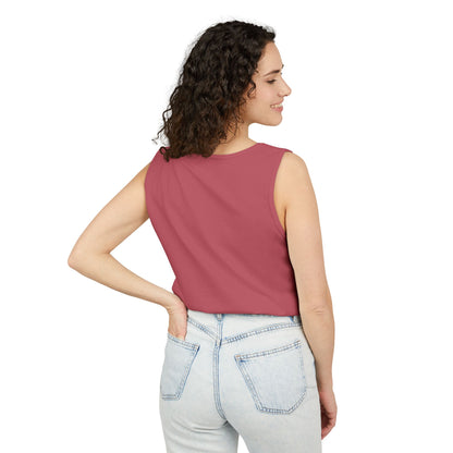 Unisex Garment-Dyed, Tank Top, Taurus Design, Planet Animal, 100% US cotton