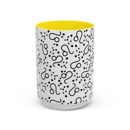 Accent Coffee Mug with the Leo sign (11, 15oz)