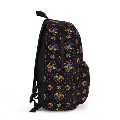 Backpack, Virgo, Zodiac v1, Metal Pattern