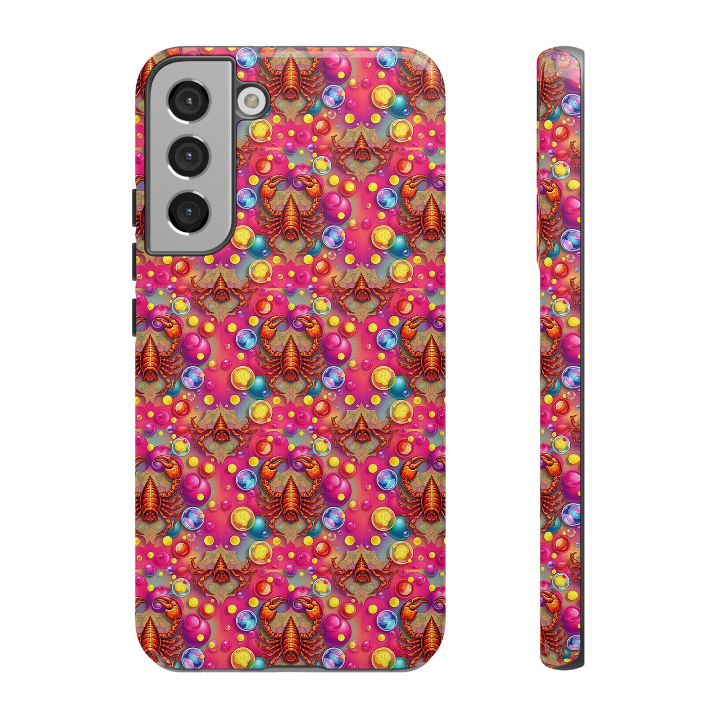 Tough Cases, Scorpio, Zodiac, Bubble Pattern