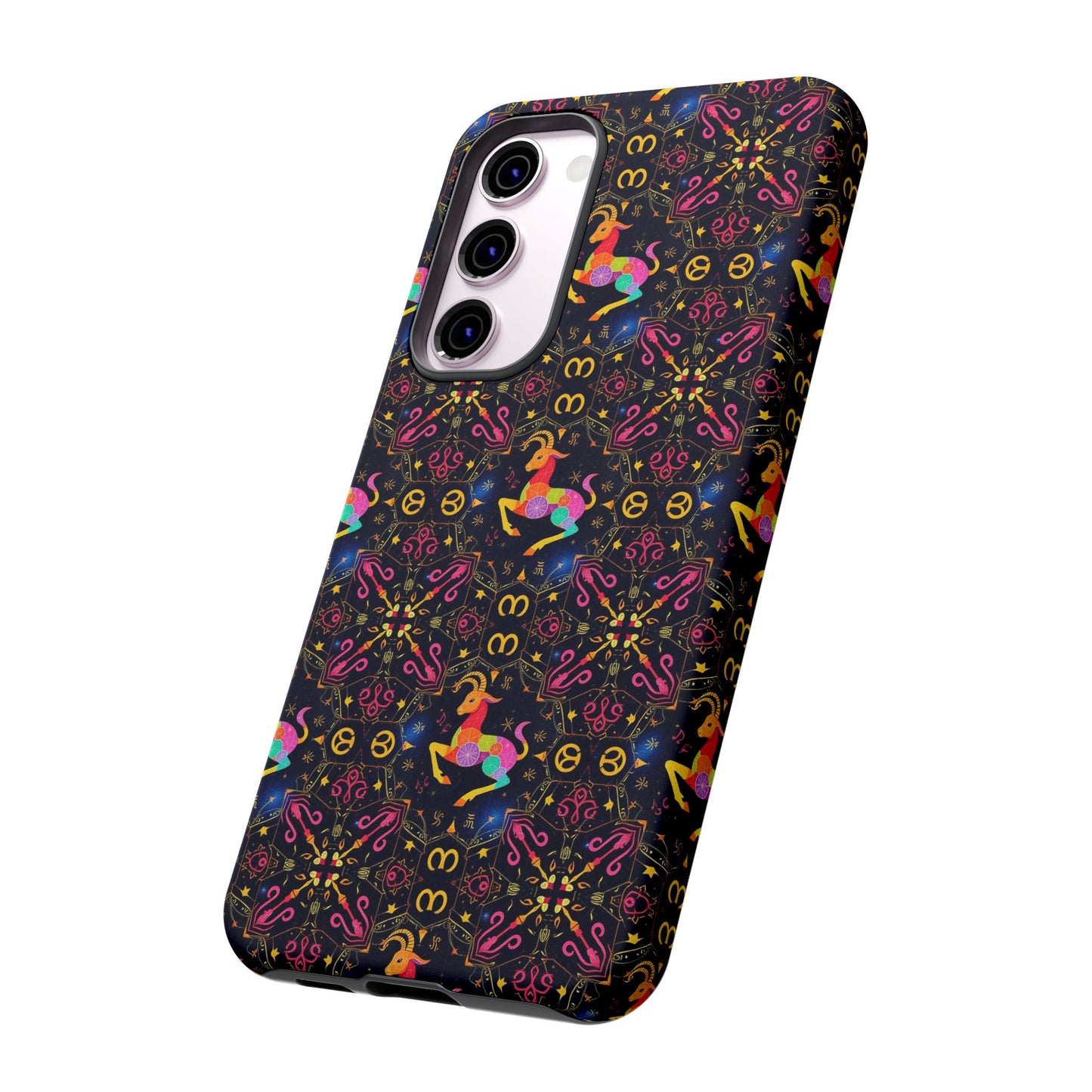 Tough Cases, Capricorn, Zodiac v2, Metal Pattern