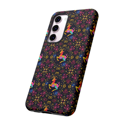 Tough Cases, Capricorn, Zodiac v2, Metal Pattern
