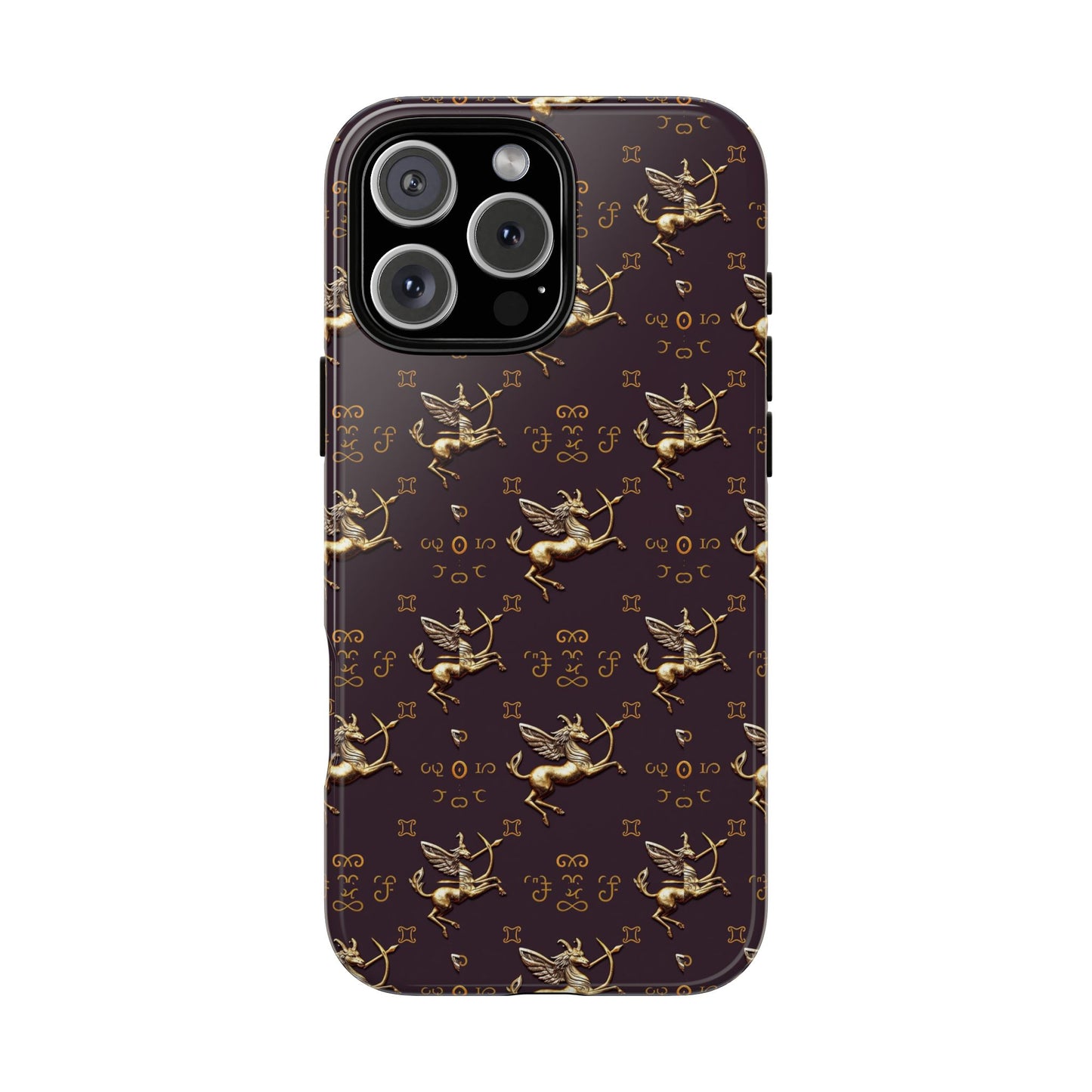 Tough Cases, Sagittarius, Zodiac v3, Metal Pattern