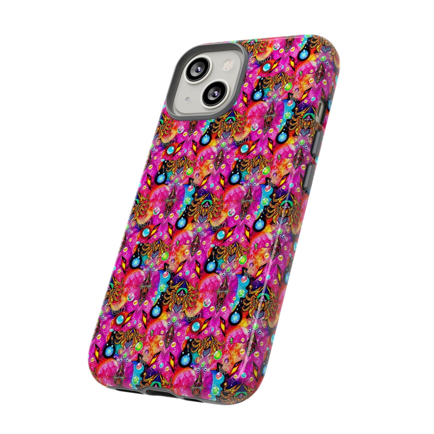 Tough Cases, Scorpio, Zodiac v1, Bubble Pattern