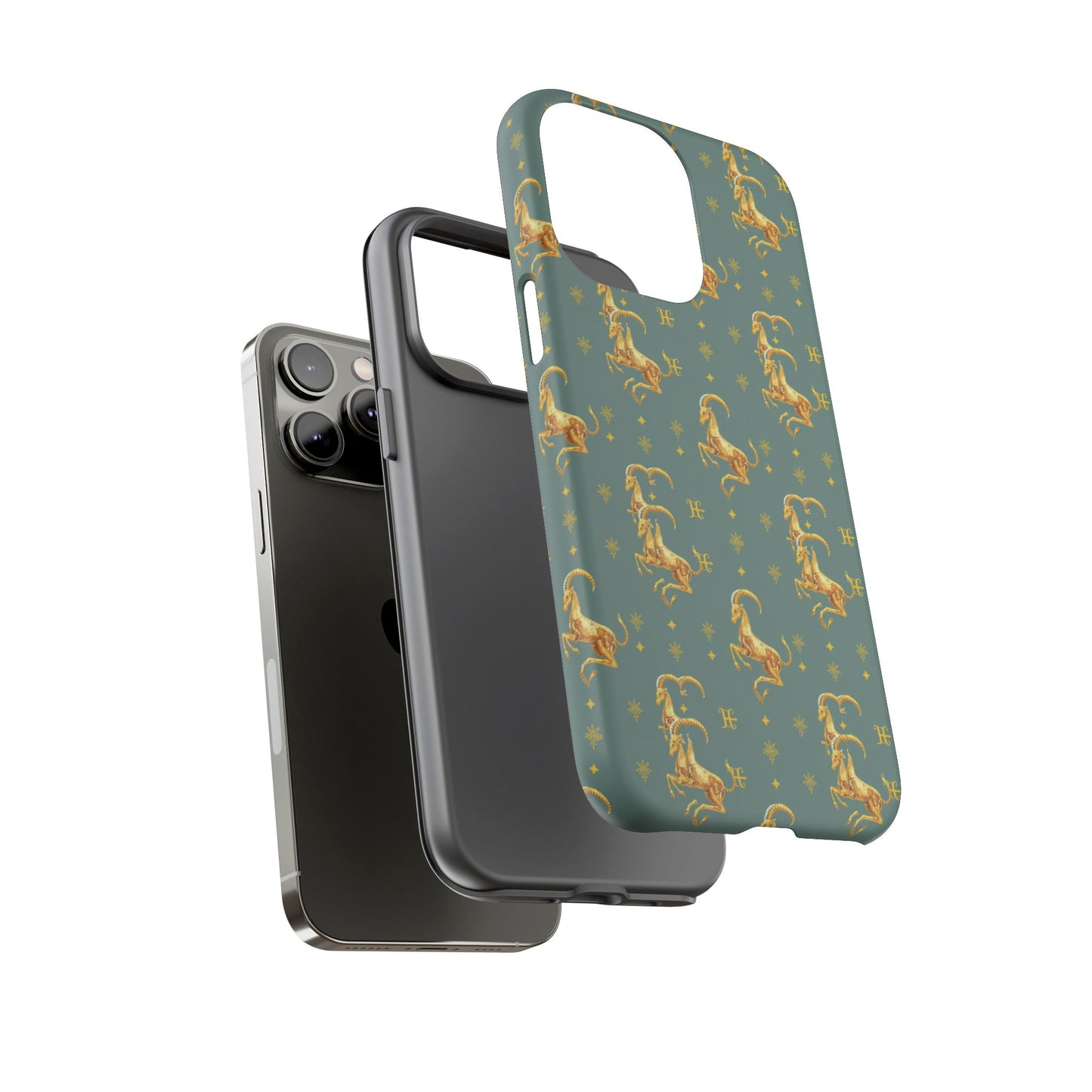 Tough Cases, Capricorn, Zodiac v1, Metal Pattern