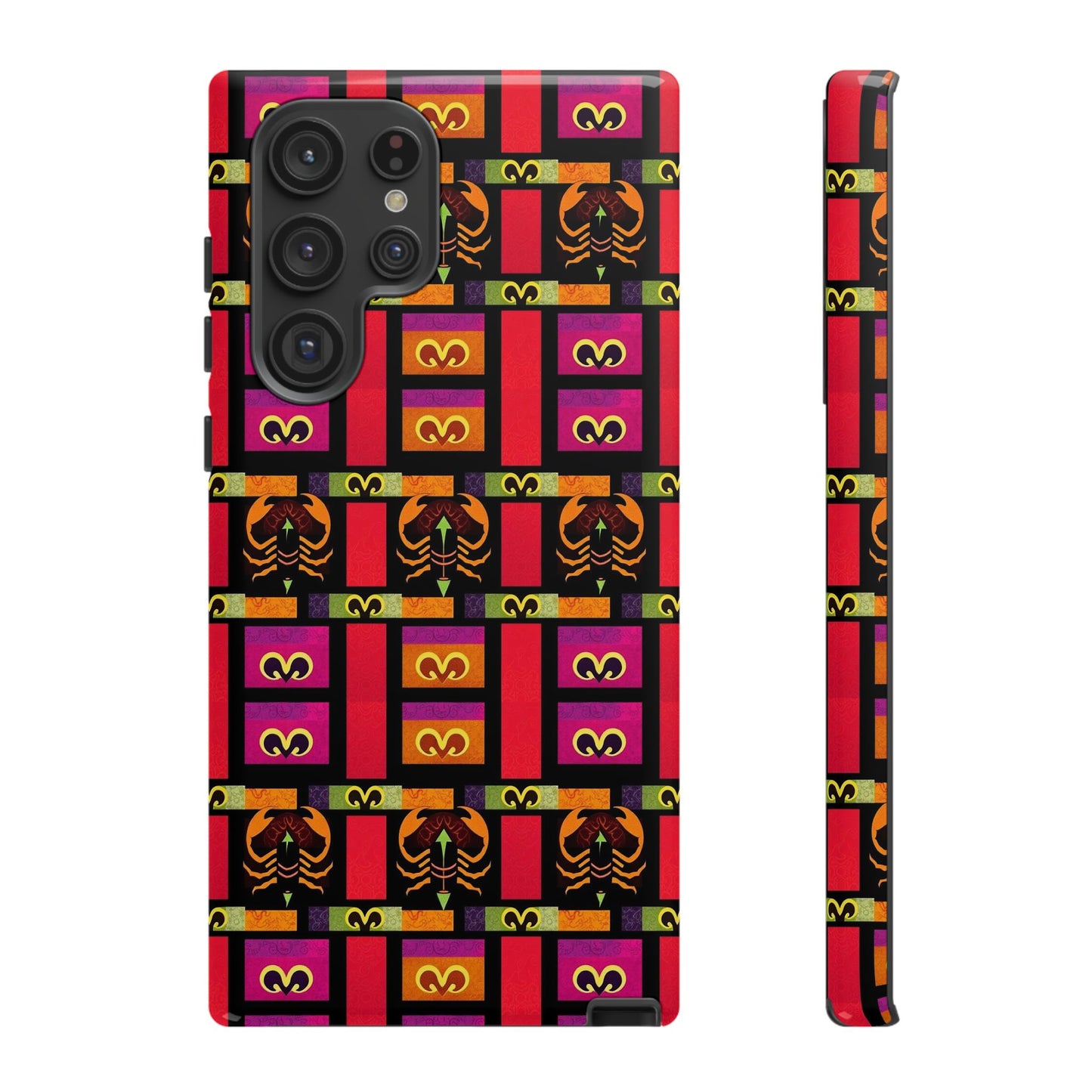 Tough Cases, Scorpio, Zodiac v1, Shape Pattern
