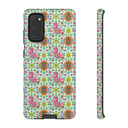 Tough Cases, Aquarius, Zodiac, Flower Pattern