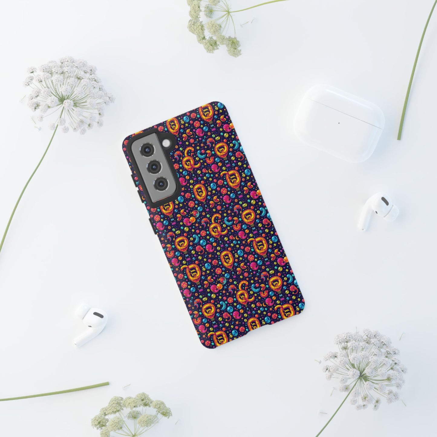 Tough Cases, Aquarius, Zodiac v1, Bubble Pattern