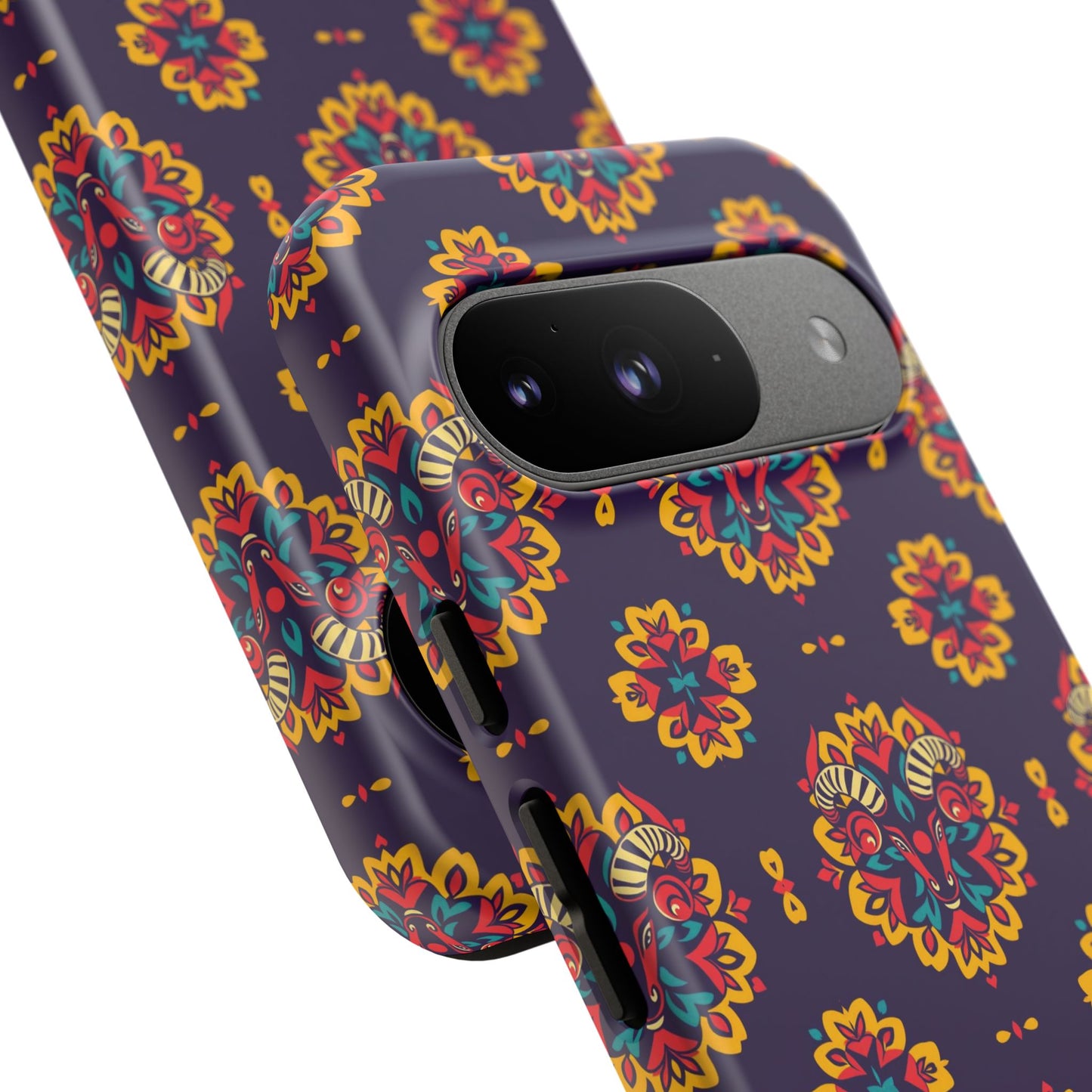 Tough Cases, Taurus, Zodiac, Flower Pattern