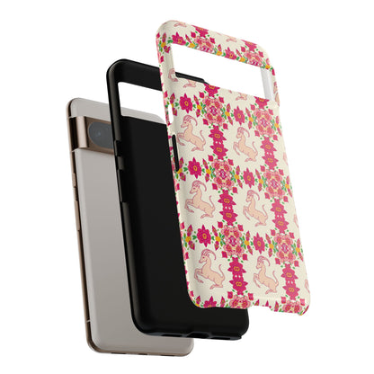 Tough Cases, Capricorn, Zodiac v3, Flower Pattern