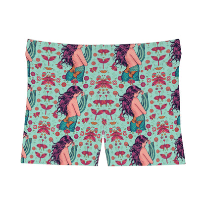 Women's Shorts, (AOP), Pisces, Zodiac v1, Sexy Pattern