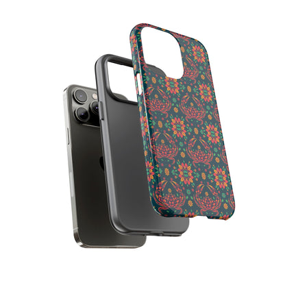 Tough Cases, Cancer, Zodiac v4, Flower Pattern